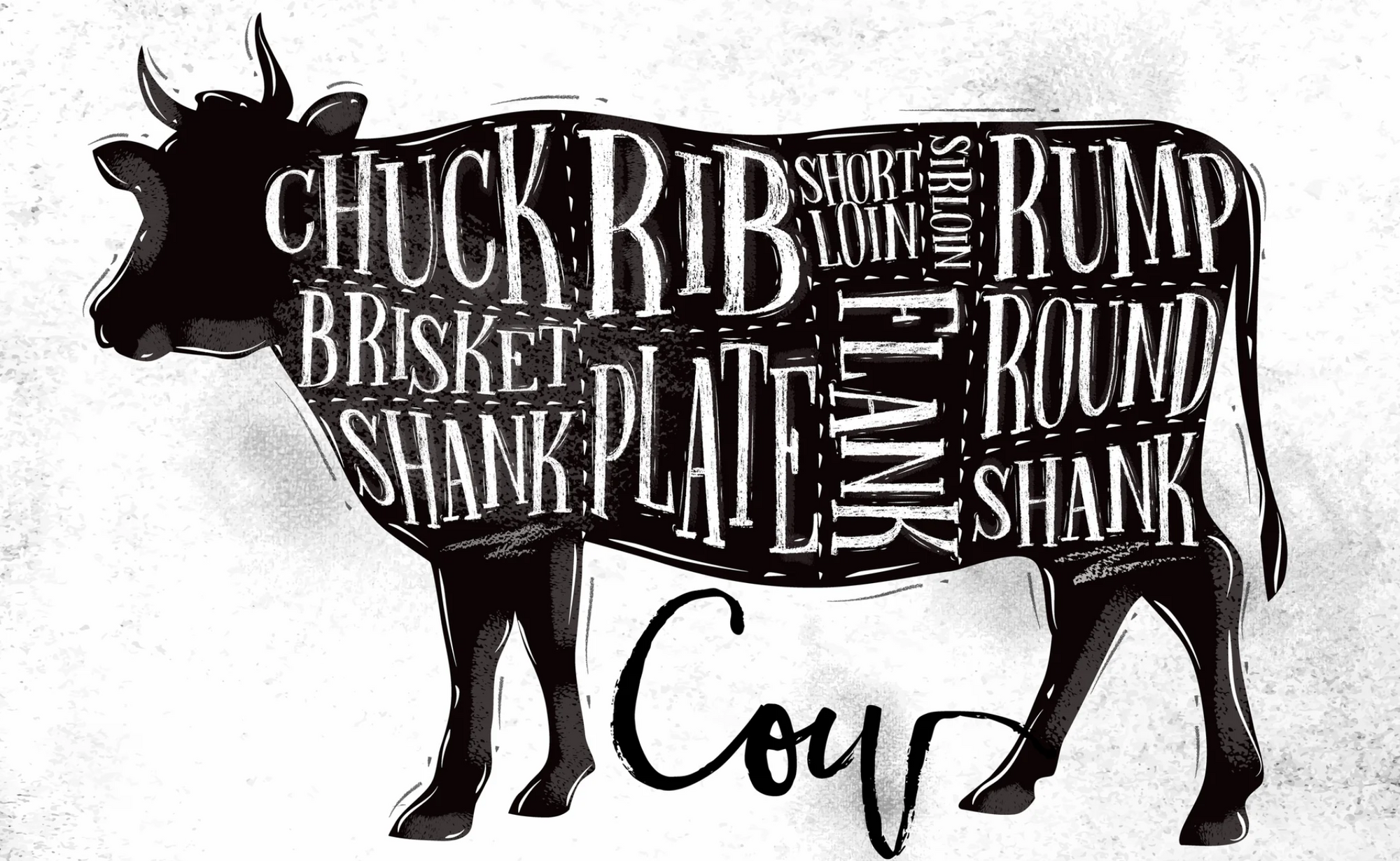 Whole Beef Share: Pasture Raised, Grain Finished